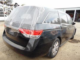 2014 Honda Odyssey EX-L Black 3.5L AT 2WD #A22616